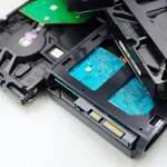 Smartphone screen displaying low storage space warning
