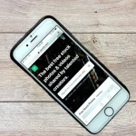 buffering on smartphone screen