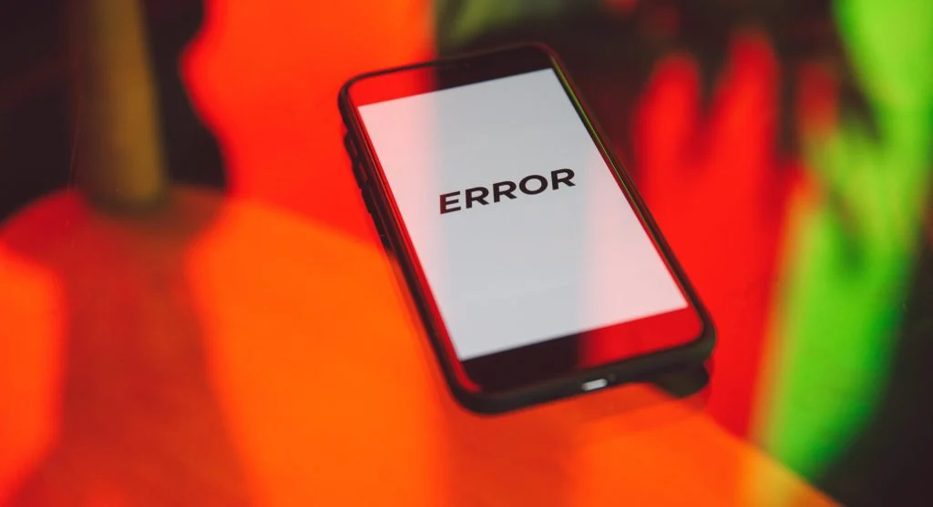 Fix apps crashing showing error message on smartphone