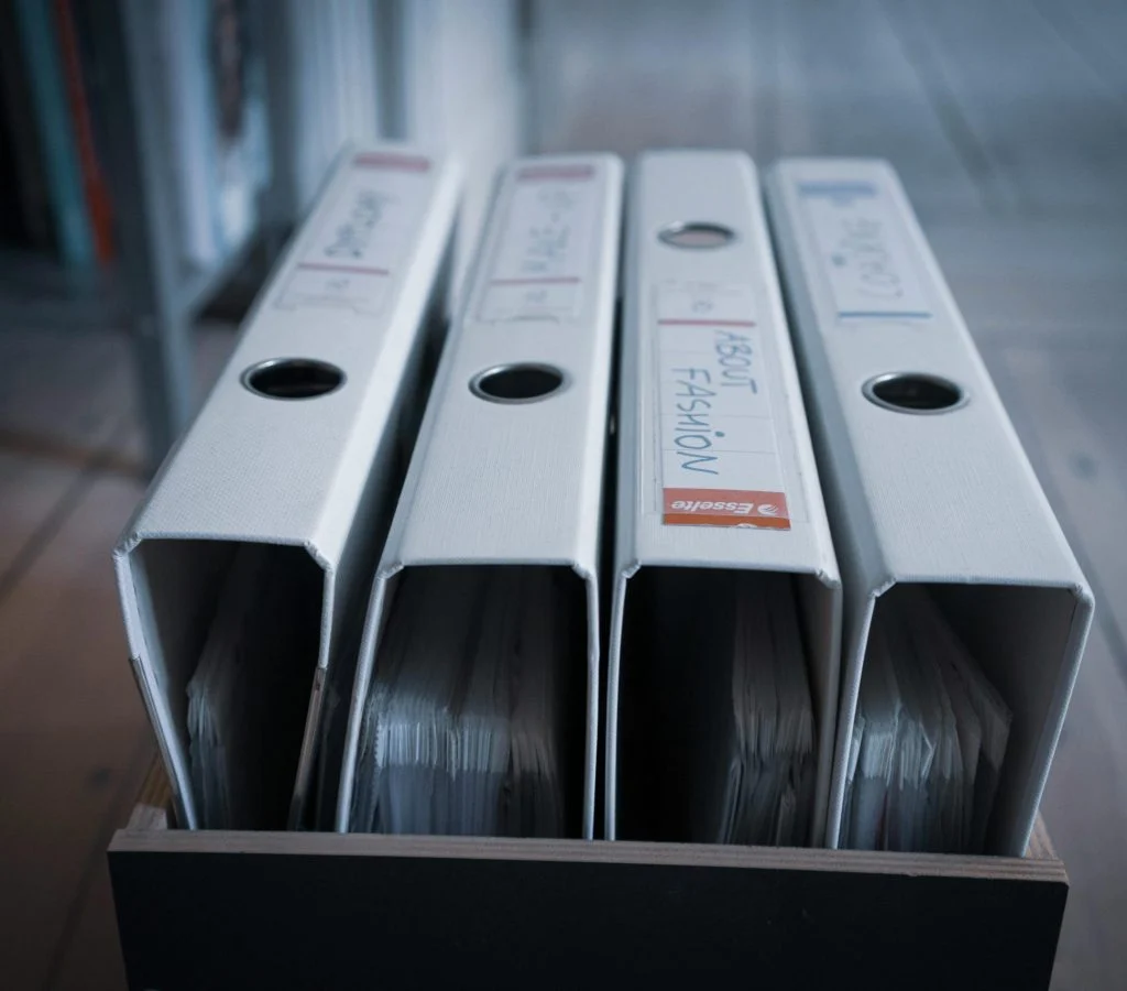 Organized files in cloud storage
