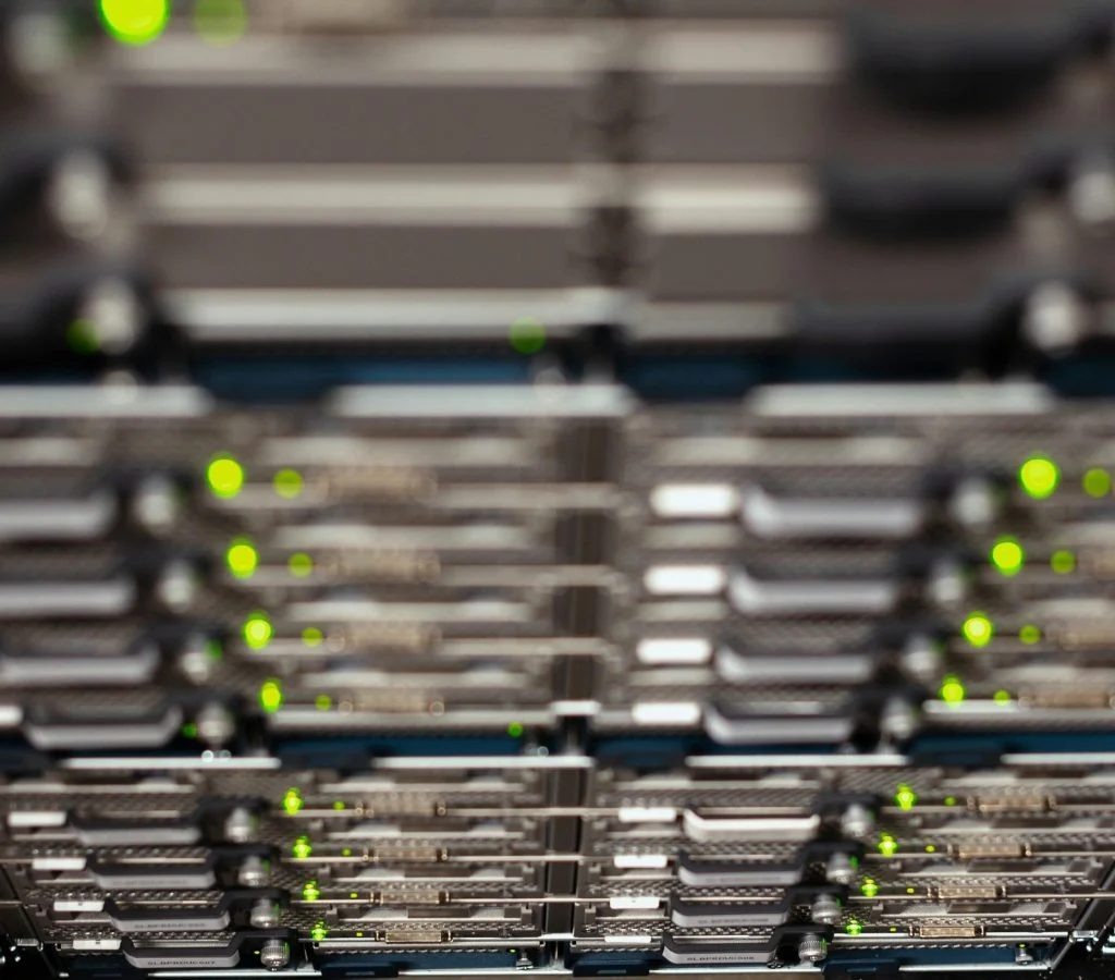 Cloud storage illustration with online data access