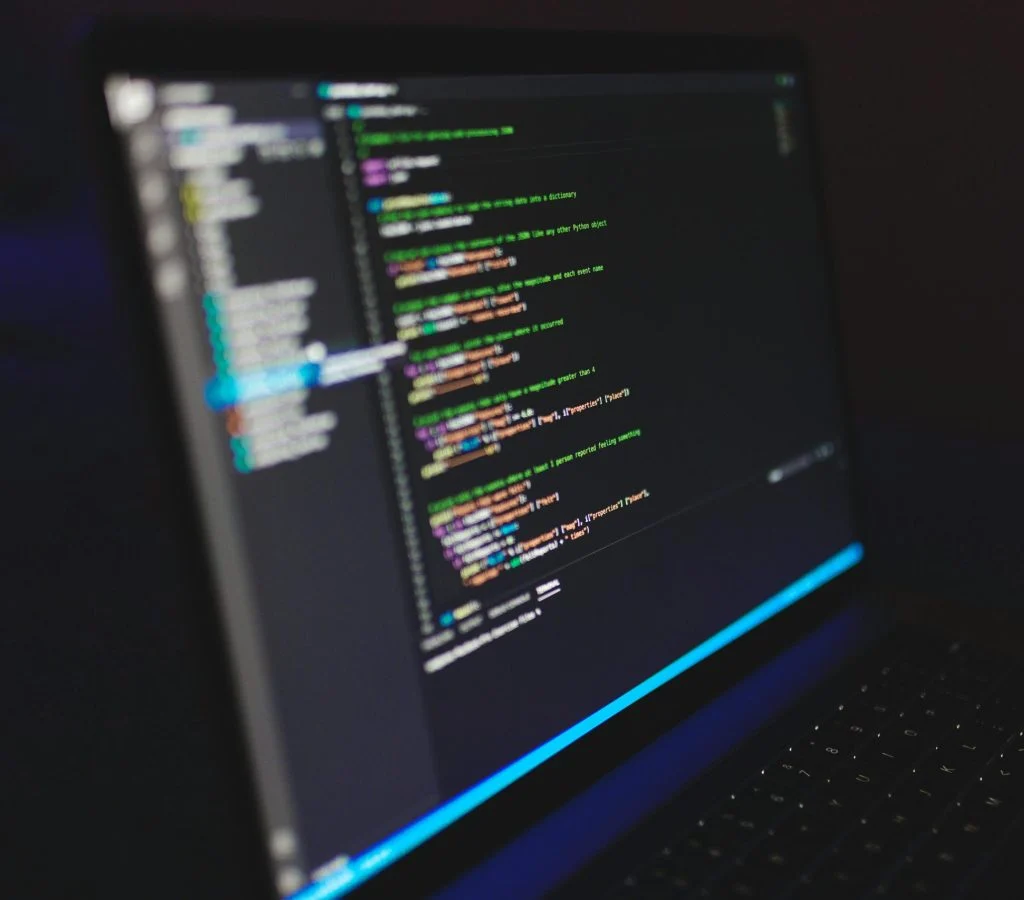 Image of a laptop booting up with a faster boot time