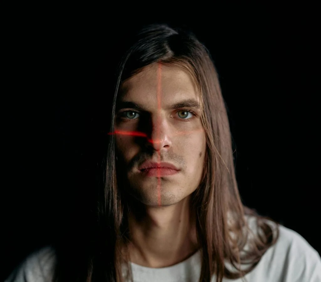 Example of AI facial recognition in use