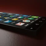 Smartphone myths concept with confused face