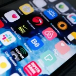 Apps competing for attention on smartphone screen