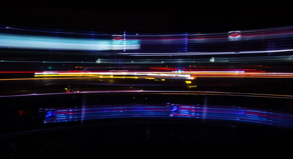 Time distortion during scrolling